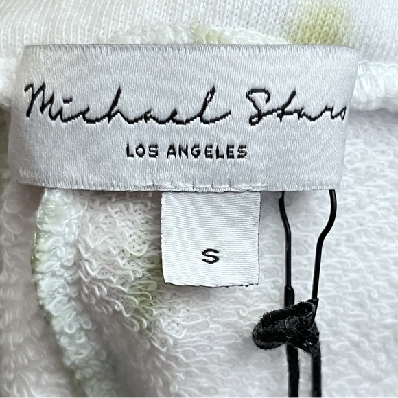 Michael Stars Fiji Wash Sky Combo Tie Dye Reggie Cut Off Shorts NWT Size Small - Picture 6 of 9